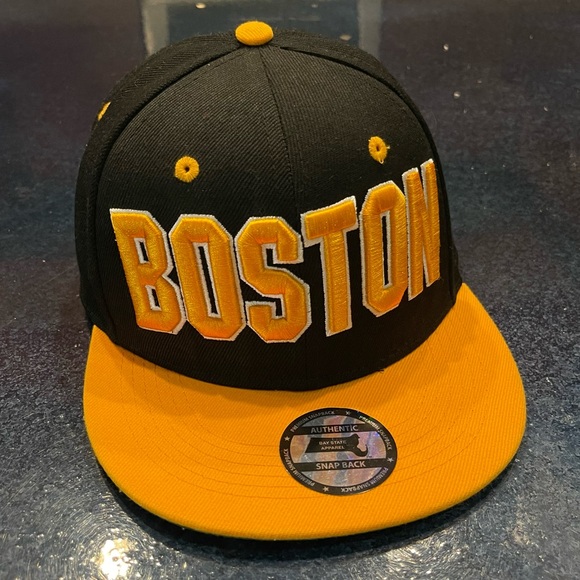 Other - Boston Snap Back Authenic Bay Area Appearl Hat